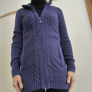 Eddie Bauer Zip front cardigan